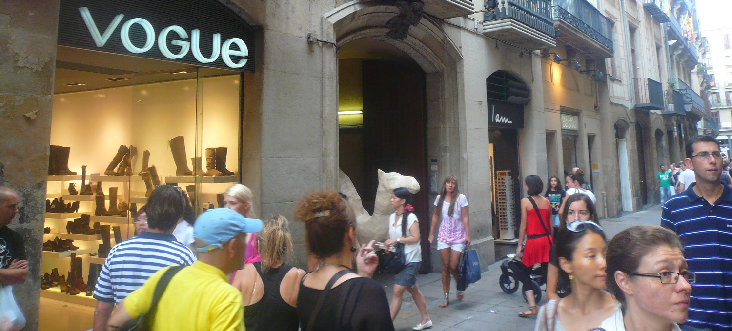 carrer de portaferrissa best shopping places spots in barcelona mall malls center top shop shops